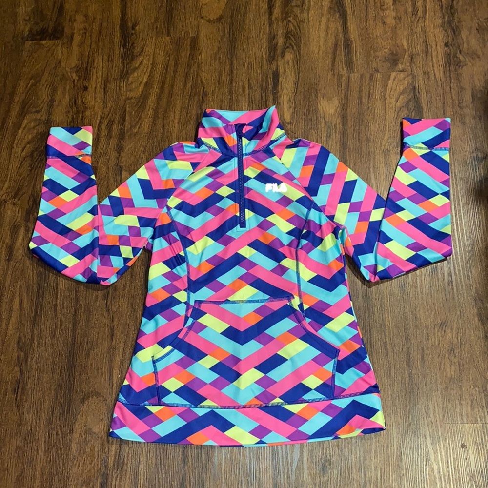 Fila Multi-Colored Workout Jacket - image 1